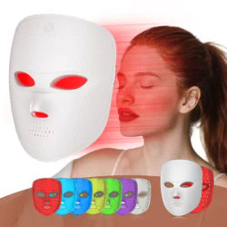 LED Face Mask Facial Radiofrequency Red Light Therapy For Skin Tightening Lifting Anti-aging Bio-Light Beauty Devices