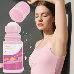 aluminum free 48 Hours Of Lingering fragrance Underarm 50ml/1.69fl.oz Deodorant Roll On For Women ,plant extraction