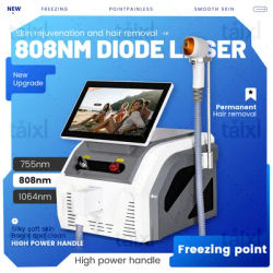 Newest 808 Alma Diode Laser Hair Removal Professional Machin 3 wavelengths skin rejuvenation soprano laser machine