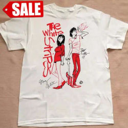 The White Stripes Band Signature Unisex T-Shirt All Size S To 5XL 2HN1