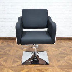 Barber Shop Barber Chair, 360° Rotatable, Hydraulic Lift, Black Chairs, New Design, Customizable Hair Salon Furniture Wholesale