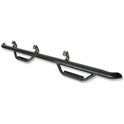 Smittybilt Nerf Bars Steel Powdercoated Black Step Series, Lifetime limited warranty with 5-year on finish J0764