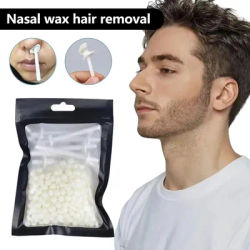 Portable Nose Wax Kit Nail Waxing Hair Removal Wax Kit Nail Wax Cleaning Nose Clipper Beauty For Men And Women ﻿