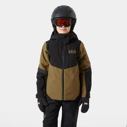 Helly Hansen Juniors' Elevate Ski Jacket Brown 158/13