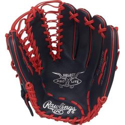Rawlings Select Pro Lite Series Mike Trout 12.25" Trap-Eze Web Baseball Glove - Right Hand Throw Navy/Red