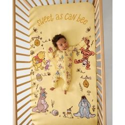 Disney Sweet As Can Bee Fitted Crib Sheet - Standard