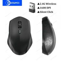 2.4G Wireless Mouse Office Silent Mouse Ergonomic Gaming Mouse 800-1200-1600DPI Optical Mouse Mice For PC Laptop Windows Mac OS