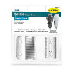 Professional 2-Hole Clipper Blade Compatible with for wahl 5 star Senior，Super Taper，Icon，Pro Basic，Taper 2000，Sterling 3/9
