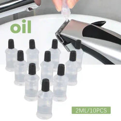 10PCS 2ml Sewing Machine Oil Clipper Shaver Maintenance Lubricant Sewing Machine Hair Trimmer Blade Oil for Hair Clippers