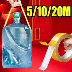 Sale Super Strong Fixation Double Sided Tape Heavy Duty Translucent Mesh Waterproof Traceless Powerful Grid Carpet Adhesive Tape