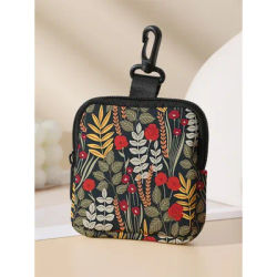 Large capacity coin wallets with plant patterns, digital printed coin wallets, and storage bags are ideal choices for gifts