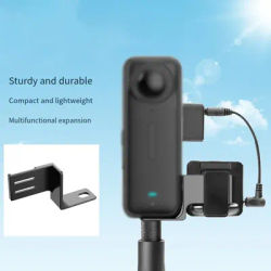 Brand New Microphone Expansion Bracket Mic Adapter Mount Bracket External Microphone Holder For Insta360 X5 Bracket Accessories