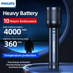 2025 nouveau Philips SFL8168 3200 Lumen lampe de poche LED 1000m Portable puissant lampes de poche lumineuses lampe de Camping pour la randonnée en plein air
