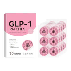 GLP-1 BODY PATCHES Original 30 pcs | Made from pure plants for appetite control | metabolism support | maintain energy