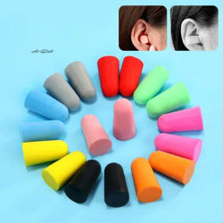 10Pairs Flexible Sponge Earplugs Noise Canceling Dust Resistant Sleep Earbuds Noise-Isolating Comfortable for All Sizes