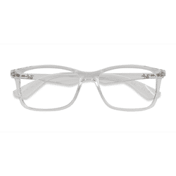 Unisex s rectangle Transparent Plastic Prescription eyeglasses - Eyebuydirect s Ray-Ban RB7047