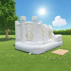 Kids Inflatable Mini Bouncer Combo with Ball Pit And Slide for Outdoor Jumping PVC Material for Birthday Wedding Party Fun