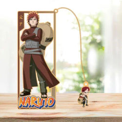 NARUTO Anime Metal Bookmark Set Kakashi Sasuke Study Stationery Cosplay Gift
