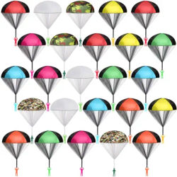 10/20/40 Pcs Parachute Toys, Mini Army Men Parachute Toys for Kids, Flying Throwing Gifts Bulk for Easter Christmas Kids School