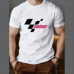 New Style MOTO GP Motorbike T Shirt Casual Funny Car Lover Man Clothes Cheap Material Polyester Graphic Creativity Tee