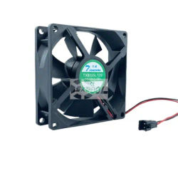 80mm Case Fan TX8025L12S 12V 0.08A 8CM 80x80x25mm Ultra-Quiet Mute Cooling Fan for PC & Electronics