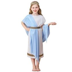 Gesù Natività di Giuseppe Costume Costume di fantasia Costumi per spettacoli di Natale Ragazze Costume Cosplay Costume di Natale Bambini Natale Capodanno Settimana del libro Feste Performance Vestito