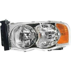 2003-2004 Dodge Ram 2500 Left - Driver Side Headlight Assembly - Action Crash