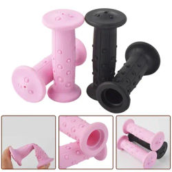 1 Pair 14-16 Inch Bicycle Handle Bar Grips 18mm For BTWIN Anti-slip Rubber Handlebar Sleeve For Kids Bike Tricycle