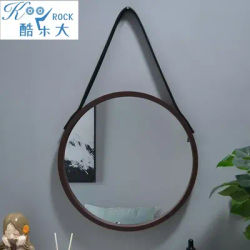 Dormitory Bathroom Toilet Dressing mirror, Wall mounted makeup mirror, easy hanging No punching required