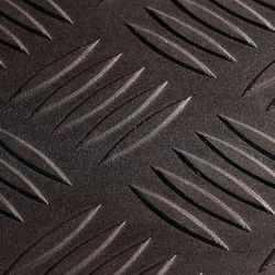 rouleau de tapis antidérapant motif larmé noir