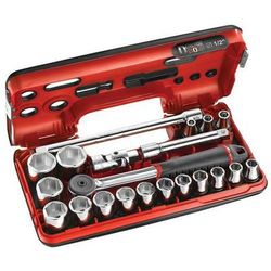 Facom 1 Coffret DBOX douilles 1/2 6 pans métriques - Facom