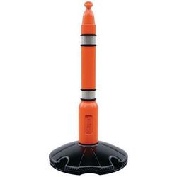 ensemble poteau et base skipper orange