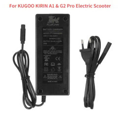 Chargeur d'origine 54.6V 2.0A pour Scooter électrique KUGOO KIRIN A1 et G2 Pro, prise ue avec connecteur CQ à 3 broches, pièces de rechange