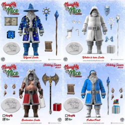 in stock new 1/12scale Fresh Monkey Studio Santa Claus Series Wave 2 Barbarian Old Man Action Figure collection decoration Model