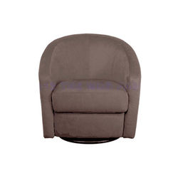 Babyletto Madison Swivel Glider In Slate Microsuede Fabric