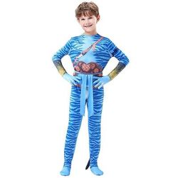 Nitiri Jake Sully Tute Zentai Ragazze Bambini Carnevale Settimana del libro
