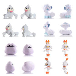 Pokemon Pikachu Plush Toys Cute Lugia Quaxly Pokeball Togetic Stuffed Doll Kawaii Toy Hobby Collection Kids Birthday Xmas Gifts