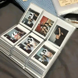 3-Inch Large Capacity 240-Card Album -Photo Organizer with 3-Grid Design Collectible Cards - Storage for Home, Office, or Travel