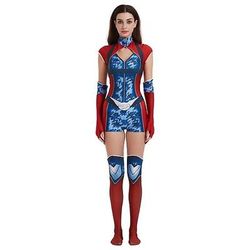 Supereroe Costume Body Costume di Carnevale Film d'avventura Cosplay for Unisex Bambini Adulti Halloween Carnevale Performance Vestirsi in modo educativo Vestiti per eventi scolastici