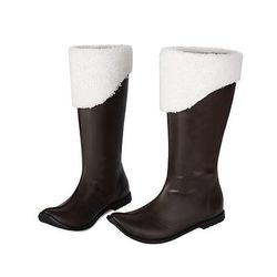 Medievale Rinascimento Scarpe Stivali al ginocchio Stivali jazz piatti Cavaliere Cavaliere Celtico Costume Per uomo Celtico Costumi da pirata Reale Mascherata Evento / Festa LARP Fiera Rinascimentale