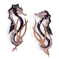 Seahorse Indoor/Outdoor Wall Art - Head Down - Frontgate