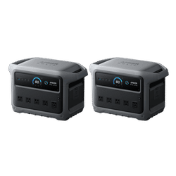 2× Anker SOLIX C1000 Gen 2 Portable Power Station