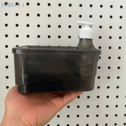 2-in-1 Liquid Soap Dispenser With Dishwashing Brush Hand Soap Dispenser Automatic Soap Dispenser And Scrubber Holder With Sponge