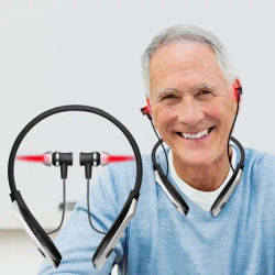 650nm Red Light Care Device 2-in-1 Portable Nasal & Ear Comfort Rechargeable Improve Sleep LLLT Physiotherapy Tinnitus Device