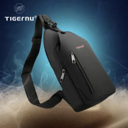 Tigernu Men Crossbody Bag Splashproof Brand Messenger Bag Mini Ipad Mobile Money Phone Belt Chest Bag Male Small Bag