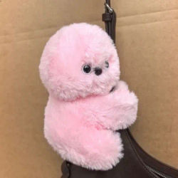 Mirumi Shy Cute Pet Plush Robot Emotional Companion Bag Plush Pendant No sound