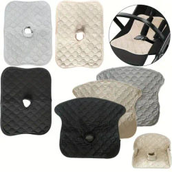 1pc Leak-Proof & Absorbent Baby Seat Pad, Piddle Pad for Strollers, Car Seats & High Chairs, Waterproof Protector, Portable