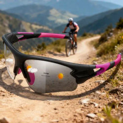Lunettes de soleil photochromiques unisexes pour le cyclisme, les sports de plein air, la pêche, la course à pied, la conduite, lunettes de mode pour hommes et femmes