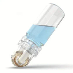 1Pcs 64Pins Roller Titanium Gold Needle Serum Applicator skin care tool Disposable Packaged Reusable Bottle No Liquid