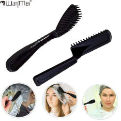 Hair Dye Brush Set with Comb 6 Pcs Salon Hair Coloring Tools for Precise Application and Diy Tinting at Home or Professional Use